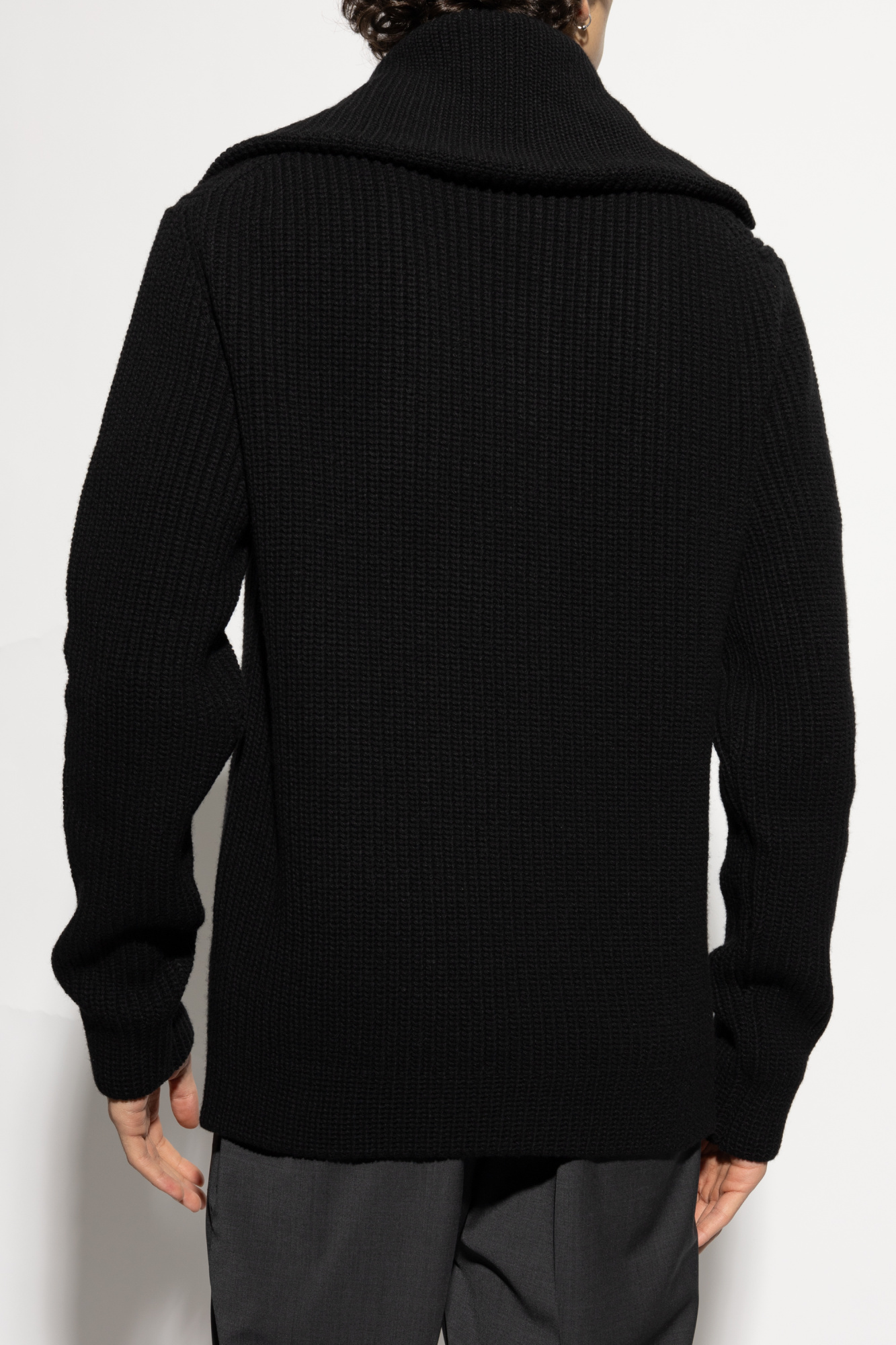 Dolce & Gabbana Wool sweater with wide collar | Men's | Vitkac